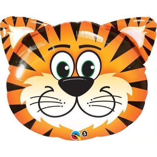 Preisvergleich Produktbild Jungle Party Folienballon Tiger, 76cm