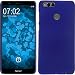 Produktbild PhoneNatic Case für Huawei Honor 7X Hülle Blau gummiert Hard-Case Case