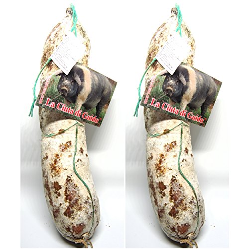 La selvatica di cinta senese - 2 salami da 450g l'uno - Il Toscanicchio