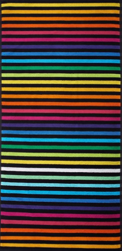 ROSS Strandtuch Multi Streifen XXL 180 x 80 cm