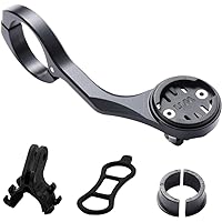 Dymoece Utgående främre kombofäste, biycle styre fäste för Wahoo Elemnt, Elemnt Bolt, Elemnt Mini, Gopro kamera och cykelljus