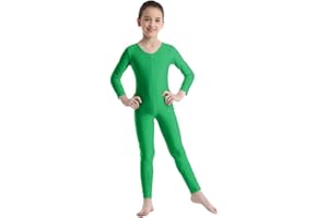 ‎IEFIEL iEFiEL Turnanzug Kinder Mädchen Ganzkörperanzug Trikot Stretch Body Leotard Turnbody für Ballett Gymnastik Sport Training Dancewear