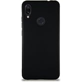KZY İletişim Xiaomi Redmi Note 7 ile Uyumlu Kılıf Soft Premier Renkli Silikon Kapak - Siyah