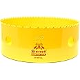 Starrett HSS Bi-Metal Hole Saw - FCH0412 Fast Cut Extra Cobalt Hole Saw - For Stainless Mild Sheet Wood Plastic Various Materials - 114mm
