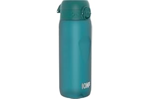 ion8 Botellas de Agua, a Prueba de Fugas, Fácil de Abrir, Cierre Seguro, Apta para Lavavajillas, Libre de BPA, Tapa Higiénica Abatible, Asa de Transporte, Fácil Limpieza