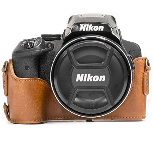 MegaGear MG980 Etui de Protection avec Bandouli re Acc s batterie en Cuir pour Appareil photo Nikon Coolpix P900 P900S Marron clair reviews MegaGear MG980 Etui de Protection avec Bandouli re Acc s batterie en Cuir pour Appareil photo Nikon Coolpix P900 P900S Marron clair