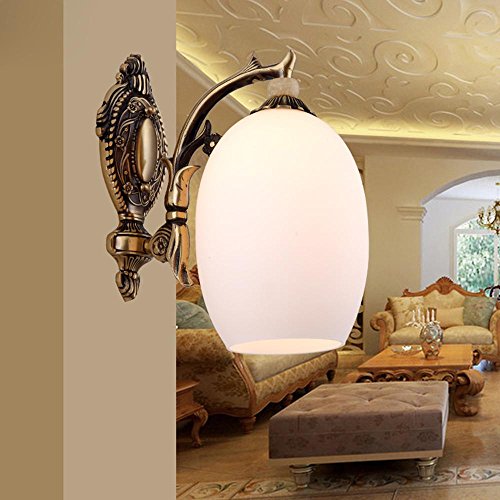 Preisvergleich Produktbild SJMM Wandleuchte Schmiedeeisen Retro Industrielle E27 (nicht enthalten)