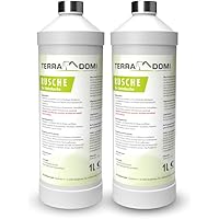 Terra Domi Rusche die Steindusche, 2x1 L, Steinreiniger für bis zu 400 m², Reinigungsmittel für saubere Wege & Plätze…