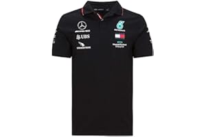 Mercedes-Benz Mercedes Amg Petronas Team Polo, Noir, Small Homme