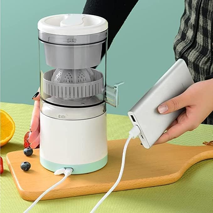 Maxxlite Rechargeable Citrus Juicer Orange Juicer Squeezer Mosambi Juicer wireless Portable Juicer Blender with USB Charging Electric Fruit Juicer Machine for Travel Kitchen purpose Random Colour