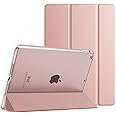 MOCA Smart Folio Flip Cover case for (7.9" inch) Apple iPad Mini 1, Mini 2, Mini 3 Model. A1432, A1454, A1455, A1489, A1601, A1490, A1491, A1599, A1600 Flip Cover case (Rose Gold)
