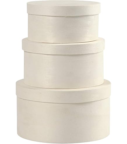 Set Di 3 Cappelliere Tonde In Velluto Grigio Per Composizioni Floreali E Regali - Con Fodera In Plastica Rimovibile - Dimensioni Variabili - 3