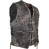 3 Verchromte Hacken als Verschluss - Alle Karabiner sind fest durch das Leder durch genietet