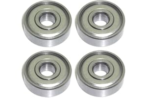 4x Kugellager 6x19x6 mm - 626 ZZ metallgedichtet Miniatur Rillenkugellager Chromstahl 6mm Welle - rcbay