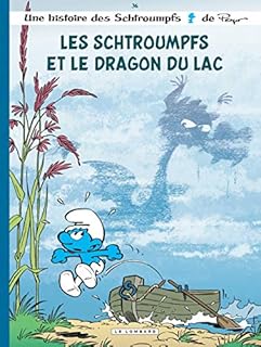 jaquette livre Les Schtroumpfs Lombard - tome 36 - Les Schtroumpfs et le dragon du lac