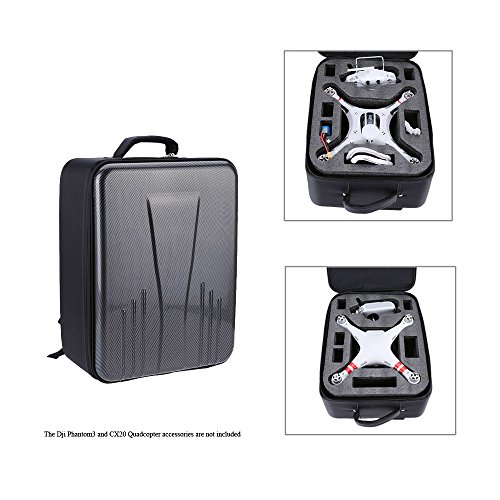 GoolRC Universal Luxury Waterproof Nylon Outdoor Portable Quadcopter Shoulder Backpack Bag Carry Case for DJI Phantom 3 Quadcopter CX-20 Quadcopter