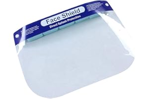 LEOFLA Visiera Protettiva Integrale Policarbonato Paraschizzi Trasparente E Regolabile