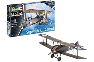 Revell Revell-03906 Scale British Legends: Sopwith F.1 Camel, Kit de Modelo, Escala 1: 48 (3906) (03906)