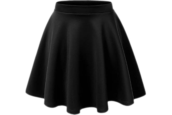 Gum & Berries Flickors skater-kjol utsvängd hög midja flip-stretch mini tutu fina skolkjolar 5-14 år