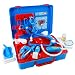 Produktbild Omiky Pretend Play Medical Set Fall Arzt Krankenschwester Spielset mit Cartoon Tragetasche für Kinder Jungen Mädchen über 3 Jahre Alt (AS Anzeigen)