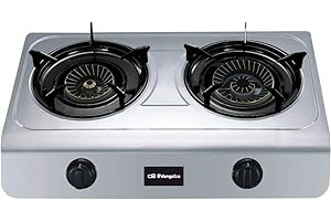 Orbegozo FO 2700 Hornillo Doble de Gas Butano