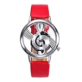 Lazzgirl Damenmode Edelstahl Band Analoge Quarz-runde Armbanduhr Uhren(Bunt)