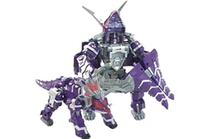 Mikado Sport Robot Dinosauri. Robot Giocattolo per Bambini. Transformers Componibili 5 in 1. (Triceratopo), Taglia unica