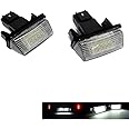 RZG 2x LED Licence Number Plate Light White For 2007-2012 Auris E15 2008-2012 Avensis T27 Verso R2