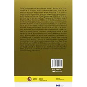 Guía laboral del Ministerio de Empleo y Seguridad Social 2015