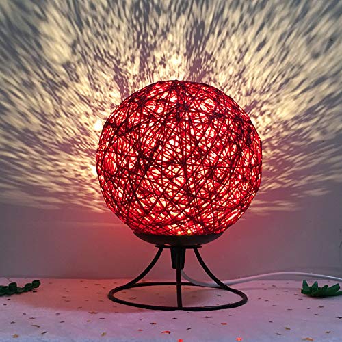 Preisvergleich Produktbild Kunst-Wohnzimmerdekoration der einfachen modernen kreativen Ballnachtlichtschlafzimmer-Nachttisch... der Art und Weise romantische, die Geschenk-Tischlampe verdunkelt