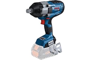 Bosch Professional BITURBO avvitatore a massa battente a batteria GDS 18V-1050 HC (coppia di serraggio 1.050 Nm, coppia di spunto 1.700 Nm, batterie e caricabatteria non incl., in scatola di cartone)