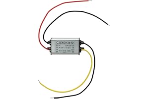 TIANXUAN DC to DC Power Converter 24V to 12V Step Down Buck Converter Volt Reducer Transformer Module Car Voltage Regulator Waterproof High Efficiency Step Down Power Supply Adapter for Car Truck Boat