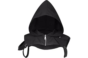 keland Średniowieczny peleryna z kapturem unisex gotycki szal z piórami na cosplay Halloween