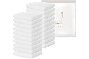 DAWNTREES 20 Pack Disposable Bath Towels – Eco-Friendly, Single Use Towels for Travel, SPA & Hotel