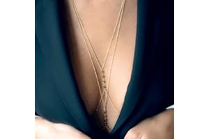 Bramian Perle Corps Chaîne Or Soutien-Gorge Sexy Bikini Corps Bijoux Chaînes pour femmes et filles