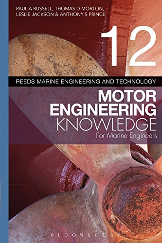 Book's Cover of Motor Engineering Knowledge for Marine Engineers