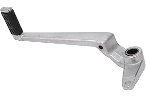 FYDUN Pedale Freno Posteriore Moto, Leva Freno Posteriore in Alluminio Pedale del Freno Moto Ad Alta Resistenza Argento per Monsters 696 2009‑2013