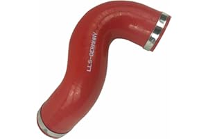 Yildiz Ladeluftschlauch, Synthetischer Gummi, Rot, 38 mm, 1x, Hardwareteile, Kompatibel mit Ford Kuga MK1 2.0 TDCI AV416C700AB 1525263