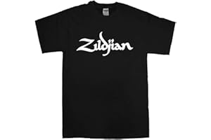 KANKUN Zildjian Logo New Black T-Shirt Cymbals Drums Drummer Musician S-3xl Paiste Casual Tops Men O Neck T Shirt Adult Tee Shirt Blacks
