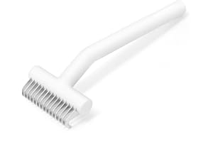 dancemoon PawRake, Brosse pour Chats et Chiens pour Mue et Démêlage du sous-Poil, Outil de Toilettage pour Animaux à Poils Mi-Longs et Longs, Sûr pour la Peau et Léger