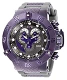 Invicta Subaqua Herren-Armbanduhr Armband Silikon Grau Schweizer Quarz 27318