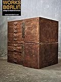  Shabby Chic Industrial vintage Kommode Holzschrank alt