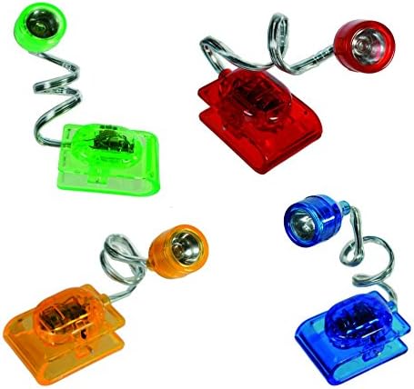 LED Book Light - BLUE, Clips Straight Onto the Book for Maximum coverage, A Perfect Birthday/Christmas/Stocking Filler Gift for the Book Worm!