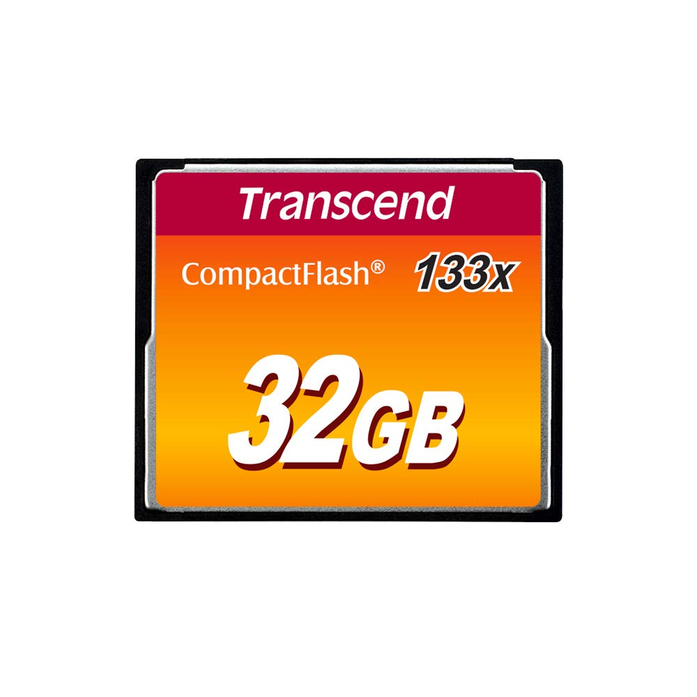 Transcend 32 GB 133x CompactFlash Memory Card TS32GCF133