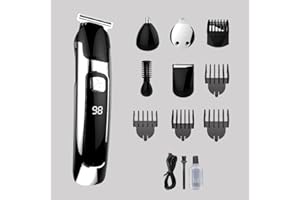 elestyle Electric Beard Trimmer for Men, 3-in-1 Hair Trimmer