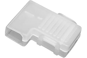 AERZETIX: 10x Conectores caja de conexion 1 vias para terminales electricos hembra 6.3mm codo C11720