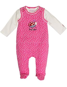 SALT AND PEPPER Baby-Mädchen Strampler Bg Playsuit Allover Käfer