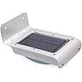 SKEIDO Wireless Solar-Powered PIR LED Wall Lamp -Outdoor Garden Lights with Motion Sensor, Waterproof, 16 LED