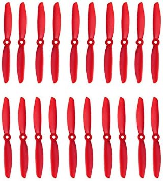 UUMART KingKong 6040 2-Blade Propellers (10CW,10CCW) 6x4 Inch For QAV250 RC Multirotors (Green)