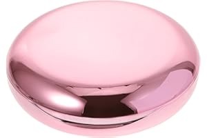 HEALLILY Zahnprothese Box Zahnspangendose mit Spiegel Prothesendose Zahnprothesendose Gebissdose Prothesen Aufbewahrungsbox Dental Box für Aufbissschiene Knirscherschiene Zahnpflege